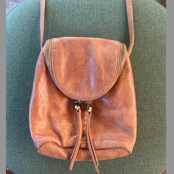 Hobo Fern Crossbody Brown Leather - Picture 1 of 2